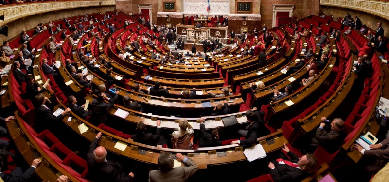 La loi sur la modernisation du secteur de la presse a été définitivement adoptée le 17 avril 2015 (Photo: Richard Ying et Tangui Morlier CC BY-SA 3.0)